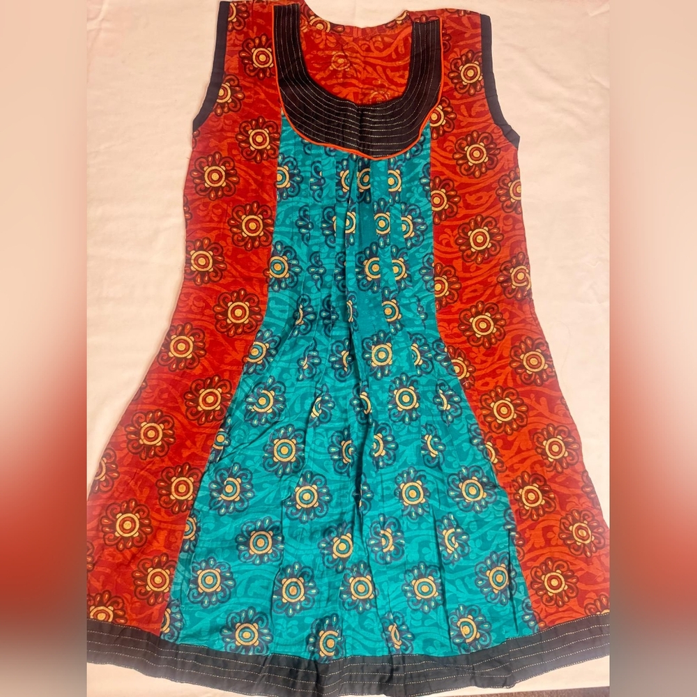 Indian Red/Blue Punjabi Outfit